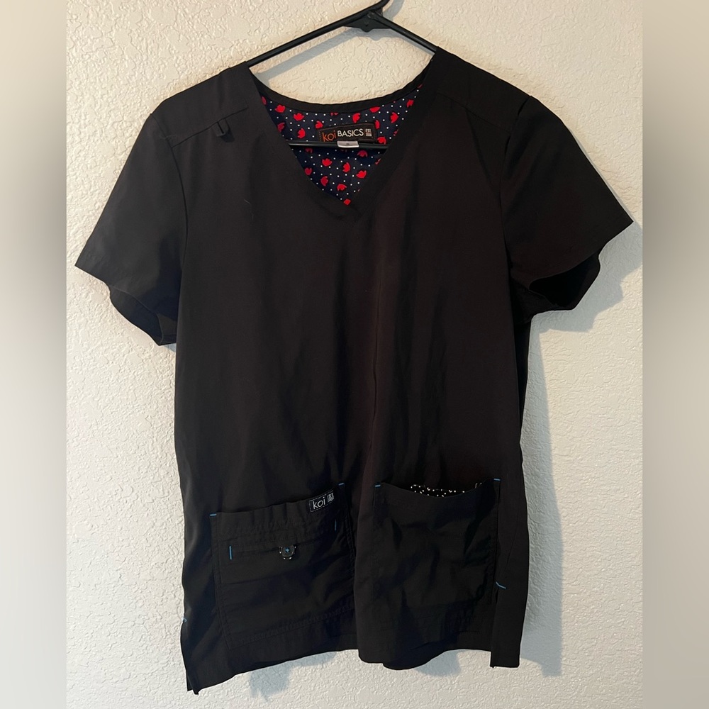 Koi Scrub top